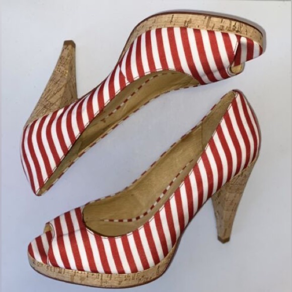 Michael Kors Striped Heels